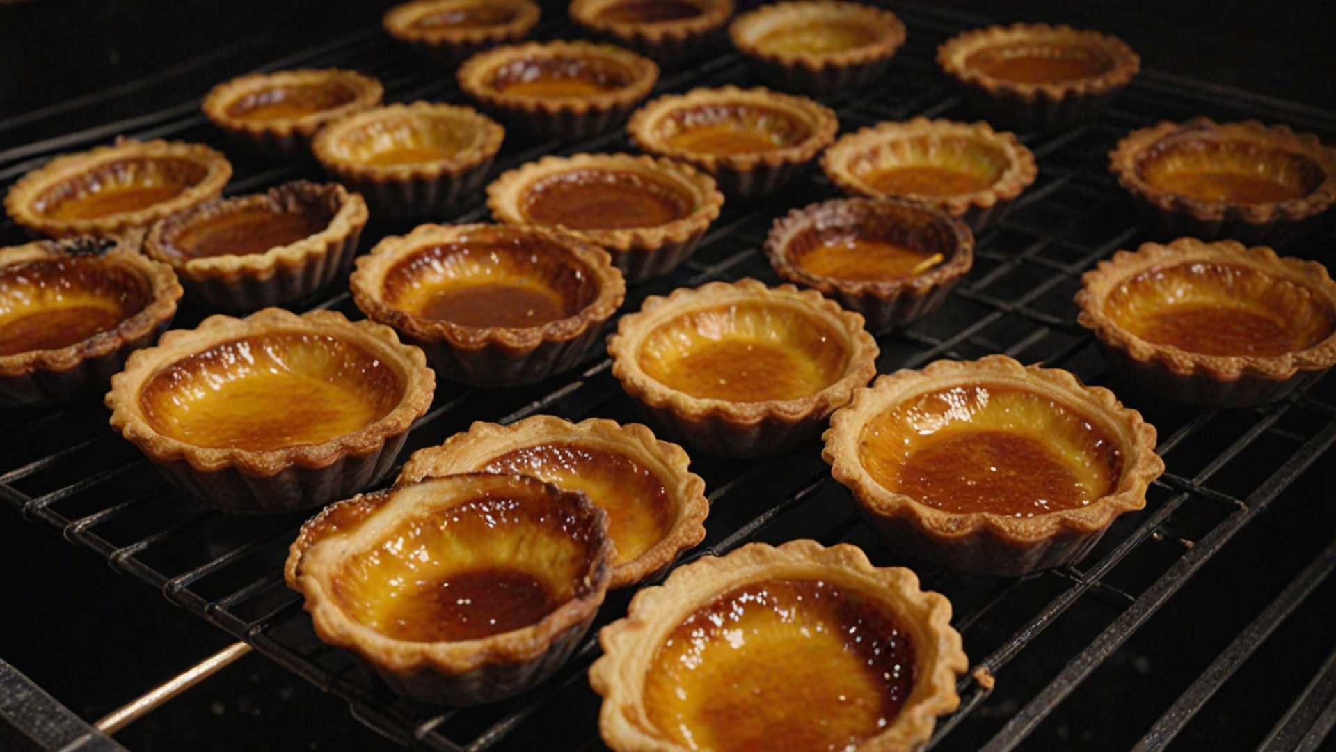 Authentic Portuguese Pastéis de Nata: Spiral Laminated Crust, 290°C Blast Furnace Baking & Torched Custard - Active Cooking & Thermal Transformation