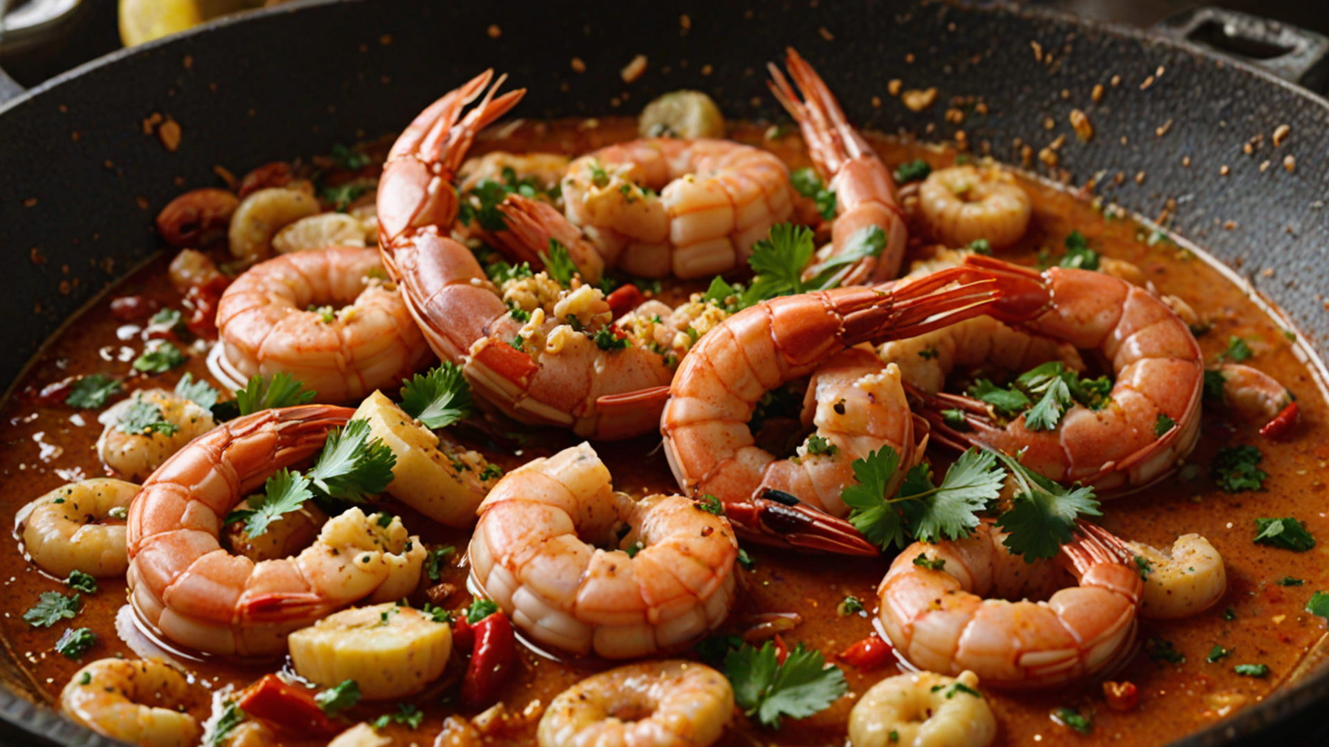 Authentic Spanish Gambas al Ajillo: Cold-Oil Garlic Confit, Chili Oleoresin & Flash-Poached Prawns - Active Cooking & Thermal Transformation